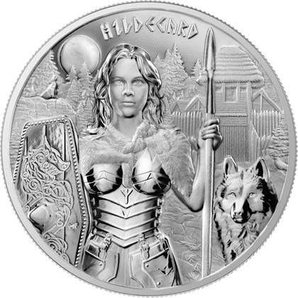 Valkyries: Hildegard 1 oz Silver 2022