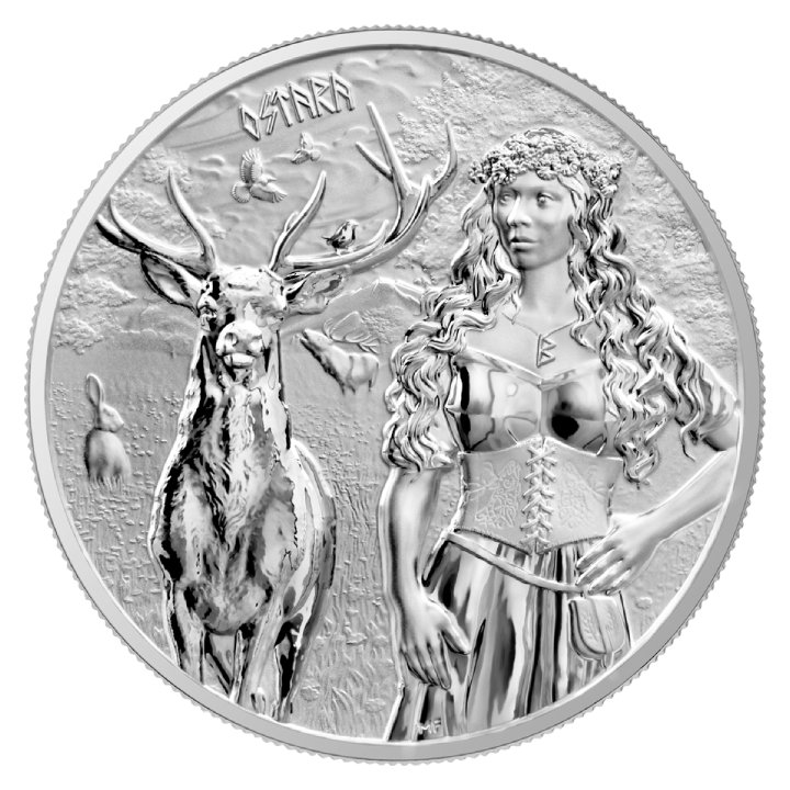 Valkyries: Ostara 1 oz Silver 2023