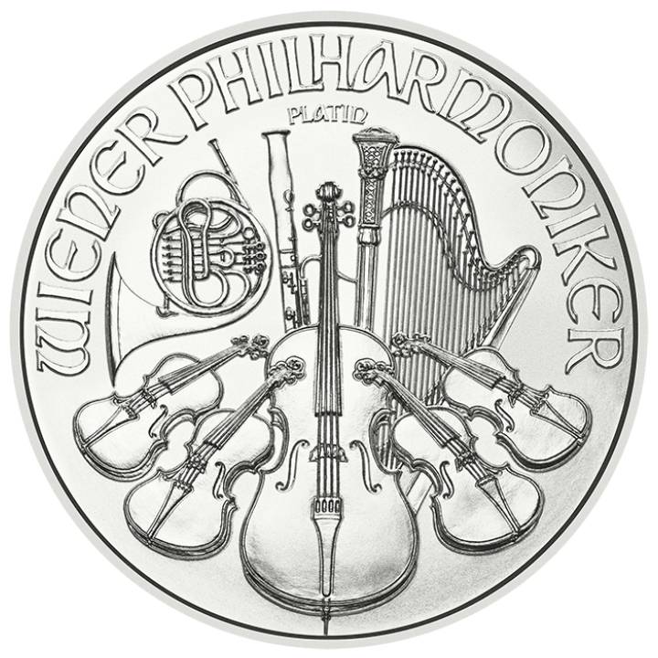 Vienna Philharmonic 1/25 oz Platinum 2024