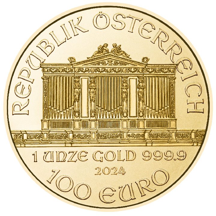 Vienna Philharmonic 1 oz Gold 2024