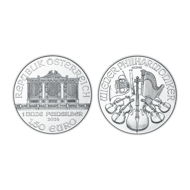 Vienna Philharmonic 1 oz Silver 2024