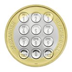 Alexander Graham Bell Silver 2022 Proof Piedfort Coin 