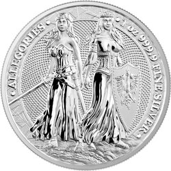 Allegories: Polonia & Germania 1 oz Silver 2022