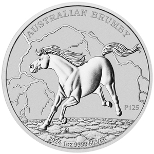 Australian Brumby 1 oz Silver 2024