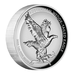 Australian Eagle 1 oz Silver 2023 Proof Incused