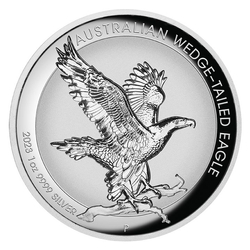 Australian Eagle 1 oz Silver 2023 Proof Incused