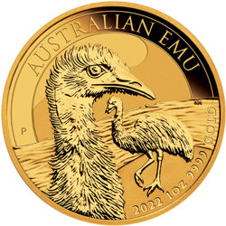 Australian Emu 1 oz Gold 2022