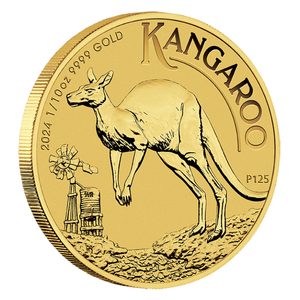 Australian Kangaroo 1/10 oz Gold 2024