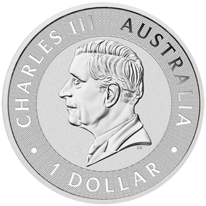 Australian Kangaroo 1 oz Silver 2024