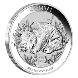 Australian Wombat 1 oz Silver 2023