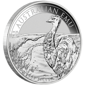 Australijski Emu 1 oz Silver 2024