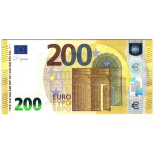 Banknote 200 Euro (200 EUR) Circulated 