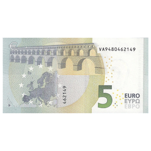 Banknote 5 Euro (5 EUR) 100 pieces