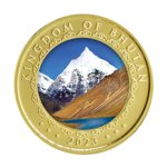 Bhutan: Lunar Year of the Rabbit colored 1/4 ounce Gold 2023