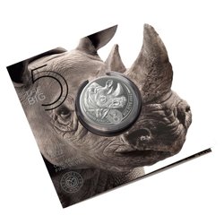 Big Five II: Rhino 1 oz Silver 2022