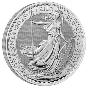 Britannia 1000 grams Silver 2025