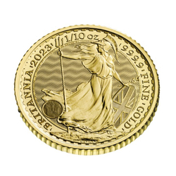 Britannia - King Charles III 1/10 ounce Gold 2023