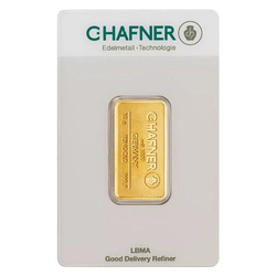 C. Hafner 10 grams Gold Bar LBMA