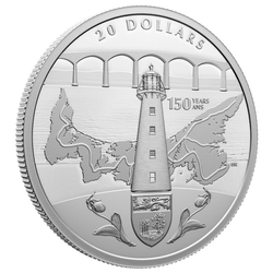 Canada: 150th Anniversary of Prince Edward Island Joining Confederation $20 Silver 2023 Proof 