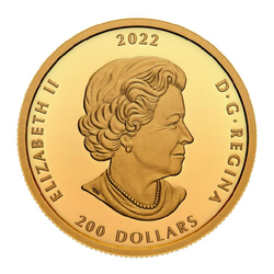 Canada: 175. alexander Graham Bell's birth anniversary 1 ounce gold 2022 Proof 