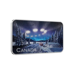 Canada: Canada's Unexplained Phenomena - The Yukon Encounter coloured 1 oz Silver 2022 Proof