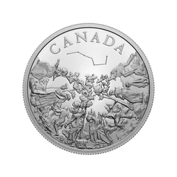 Canada: Commemorating Black History - The Underground Railroad 1 oz Silver 2022 Proof 