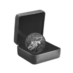 Canada: Discovering Dinosaurs - Mercury's Horned Face 1 oz Silver 2022 Proof 