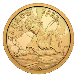 Canada: Kathleen "Kit" Coleman - Pioneer Journalist $100 Gold 2023 Proof 