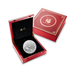 Canada: Lunar Year of the Dragon $250 Silver 2024 Proof