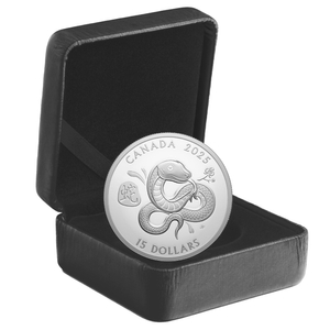 Canada: Lunar Year of the Snake 1 oz Silver 2025 Proof