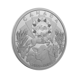 Canada: Moments to Hold - 100. royal Agricultural Winter Fair Anniversary 2 oz Silver 2022 Proof