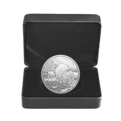 Canada: Multifaceted Animal Family - Grizzly Bears 2 oz Silver 2023 Proof