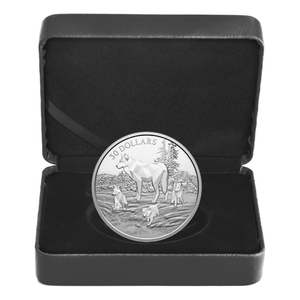 Canada: Multifaceted Animal Family - Timber Wolves 2 oz Silver 2024 Proof Coin