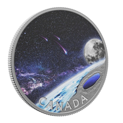 Canada: Pingualuit Crater - Crystal Eye of Nunavik $50 coloured Silver 2023 Proof 