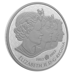 Canada: Queen Elizabeth II's coronation $50 Silver 2022 Proof 