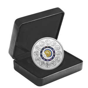 Canada: Signs of the Zodiac coloured 2 oz Silver 2024 Proof Coin