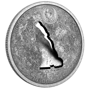 Canada: The Howling Wolf $30 Silver 2024 Antiqued Coin