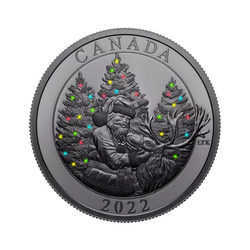 Canada: The Magic of the Season $50 Silver 2022 Proof 