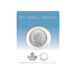 Canada: The Majestic Polar Bear 1 oz Silver 2022 (in card)