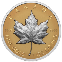 Canadian Maple Leaf 1 oz Gold 2023 Proof Ultra High Relief