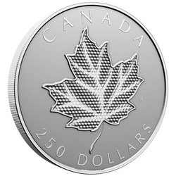 Canadian Maple Leaf $250 Silver 2024 Reverse Proof