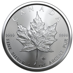 Canadian Treasured Maple Leaf - Year of the Rabbit 1 oz Silver 2023