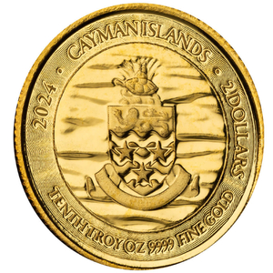 Cayman Islands: Marlin 1/10 oz Gold 2024 Prooflike