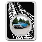 Chevrolet Nova SS colored 1 oz Silver Certipack