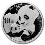 China Panda 30 gram Silver 2019