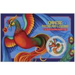 Chinese Myths and Legends: Phoenix colored navy blue and red (coin version in card) 1 oz Silver 2022