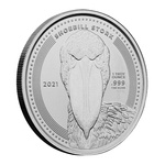 Congo: Shoebill Stork 1 oz Silver 2021