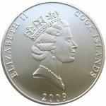 Cook Islands HMS Bounty 1 oz Silver 2009