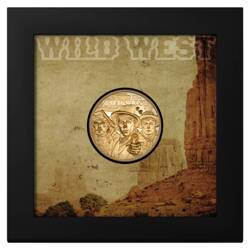 Cook Islands: Legends - Wild West 1 oz Gold 2024 Proof Ultra High Relief