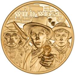 Cook Islands: Legends - Wild West 1 oz Gold 2024 Proof Ultra High Relief